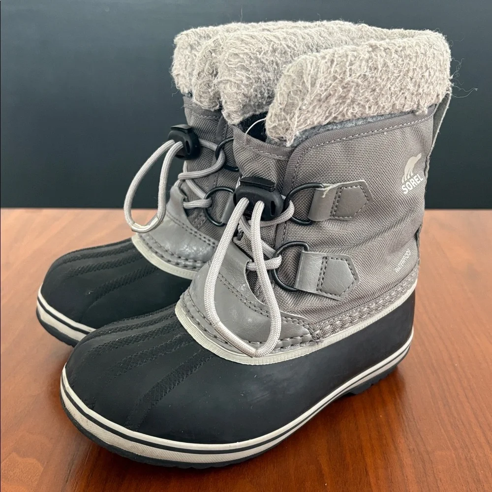 Sorel Yoot Pac Nylon Winter Boots, boys size 12